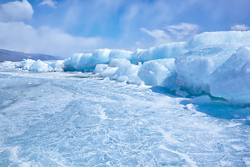 Image showing baikal in winter