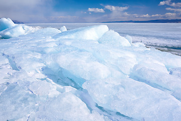 Image showing baikal in winter