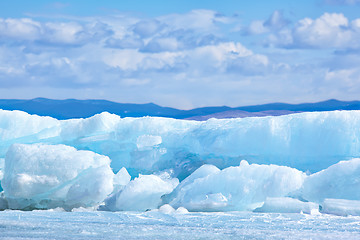 Image showing baikal in winter