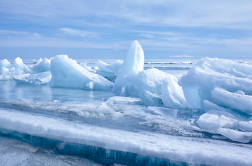 Image showing baikal in winter