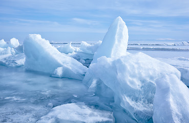 Image showing baikal in winter