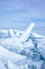 Image showing baikal in winter