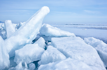 Image showing baikal in winter