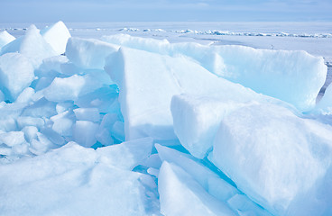 Image showing baikal in winter