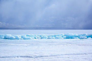 Image showing baikal in winter