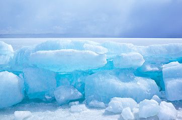 Image showing baikal in winter