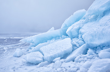 Image showing baikal in winter