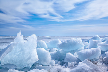 Image showing baikal in winter