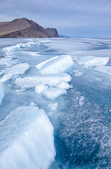 Image showing baikal in winter