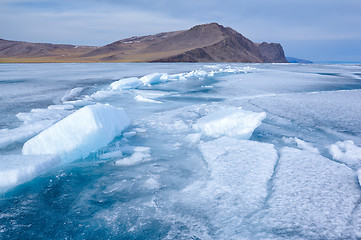 Image showing baikal in winter