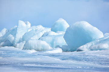 Image showing baikal in winter