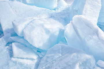 Image showing ice blocks