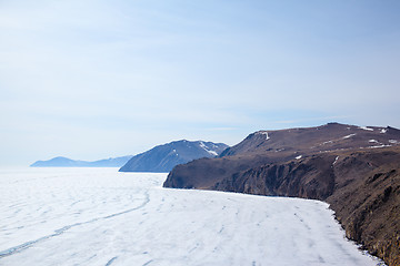 Image showing baikal in winter