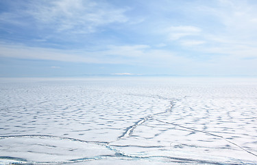 Image showing baikal in winter