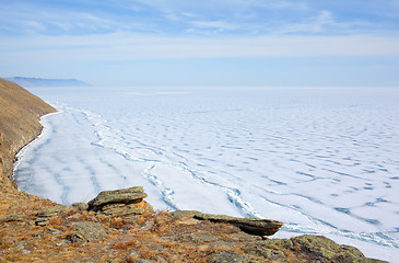 Image showing baikal in winter