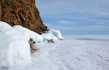 Image showing baikal in winter