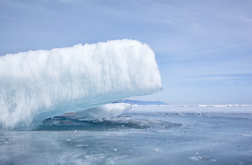 Image showing baikal in winter