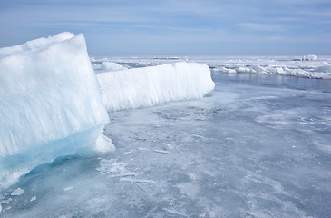 Image showing baikal in winter