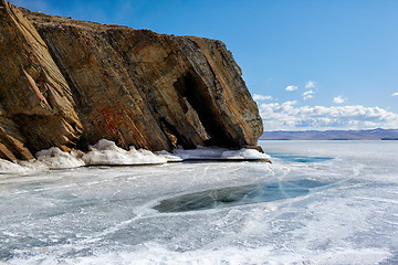 Image showing baikal in winter