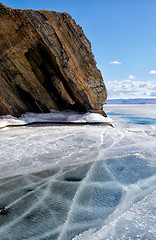 Image showing baikal in winter