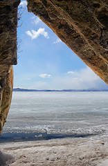 Image showing baikal in winter