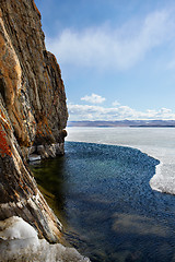 Image showing baikal in winter