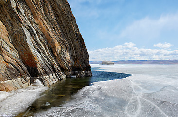 Image showing baikal in winter