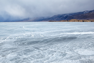 Image showing baikal in winter