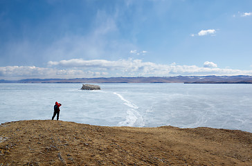 Image showing baikal in winter