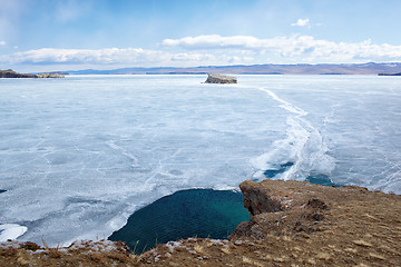 Image showing baikal in winter