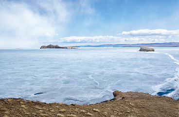 Image showing baikal in winter