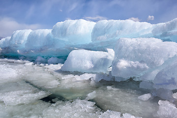 Image showing baikal in winter