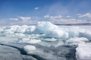 Image showing baikal in winter