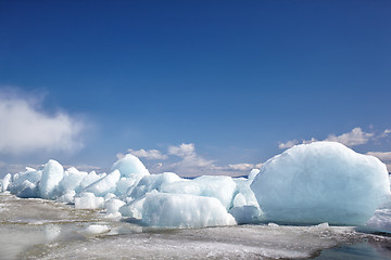 Image showing baikal in winter