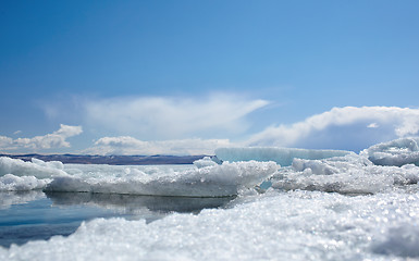 Image showing baikal in winter