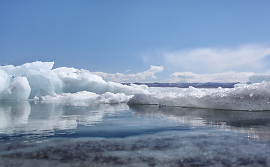 Image showing baikal in winter