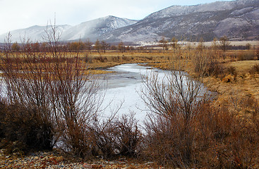 Image showing baikal in winter