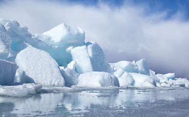 Image showing baikal in winter