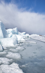 Image showing baikal in winter