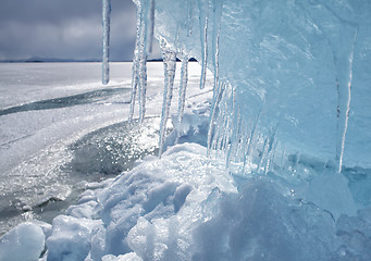 Image showing baikal in winter