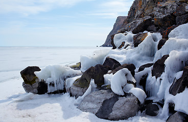 Image showing baikal in winter