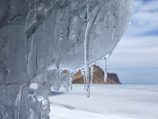 Image showing baikal in winter