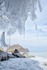 Image showing baikal in winter