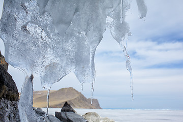 Image showing baikal in winter