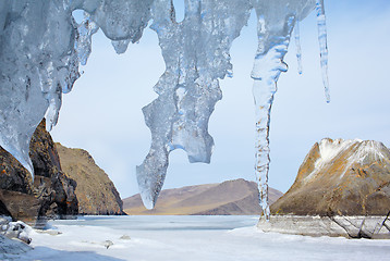 Image showing baikal in winter