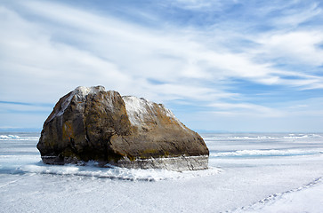 Image showing baikal in winter