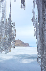 Image showing baikal in winter