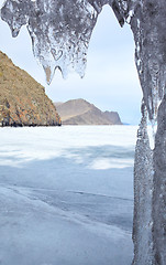 Image showing baikal in winter