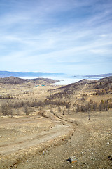 Image showing Road in Siberian landscape