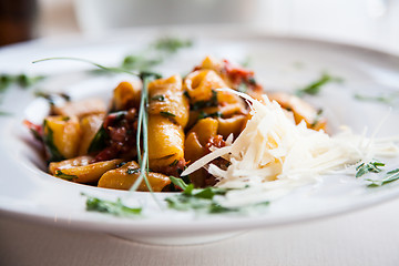 Image showing Italian Pasta - Paccheri